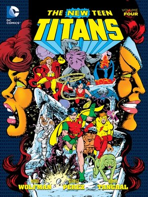 cover image of The New Teen Titans (1980), Volume 4